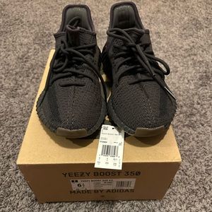 Adidas Yeezy Boost 350 V2 Black Men's Shoes